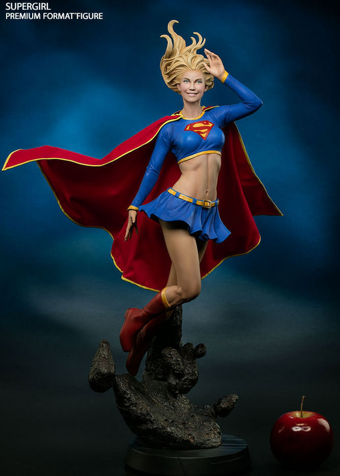 Epicheroes Entertainment News DC Comics Premium Format Supergirl Statue By Sideshow Collectibles