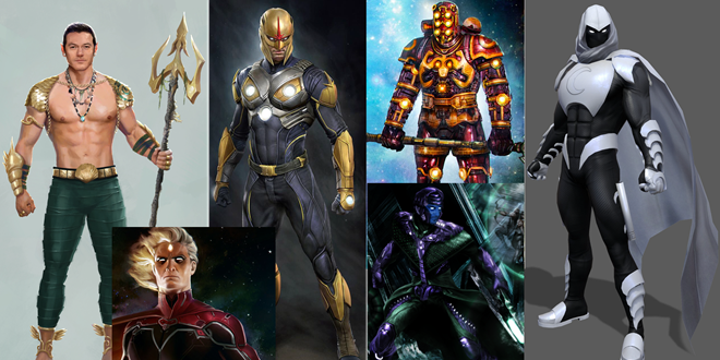 Marvel Studios Phase Four - New Marvel Heroes FF, Namor , Eternals
