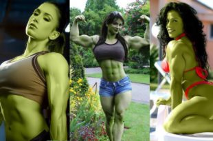 She Hulk Cosplay from Marvel Comics Superhero Cosplay 2016