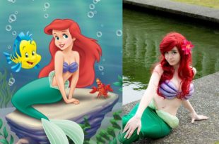 TOP 10 Disney Princess - COSPLAY SEXY REAL VS COMIC | 2017