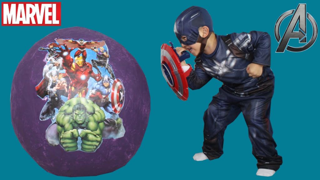 Marvel Giant Surprise Kinder Egg Toys Opening Avengers Spiderman Captain  America Hulk CKN Toys - Epic Heroes Entertainment Movies Toys TV Video  Games News Art