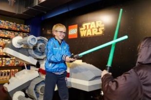 Hamleys Star Wars Toy Store London walk through