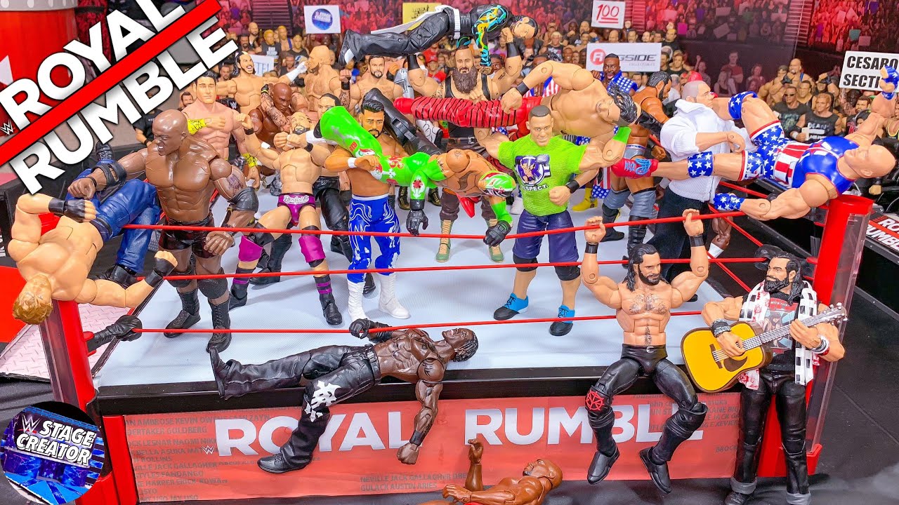 WWE ROYAL RUMBLE ACTION FIGURE MATCH! 2019 Prediction! - WWE ROYAL RUMBLE ACTION FIGURE MATCH 2019 PreDiction