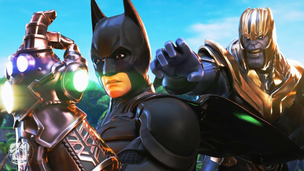 BATMAN STEALS THE INFINITY GAUNTLET: DC vs. MARVEL! (A Fortnite Short Film)  - Epic Heroes Entertainment Movies Toys TV Video Games News Art