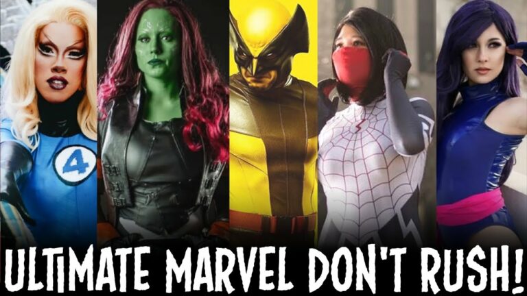 Marvel Pass the Brush ! Tik Tok Cosplay Trend Ultimate