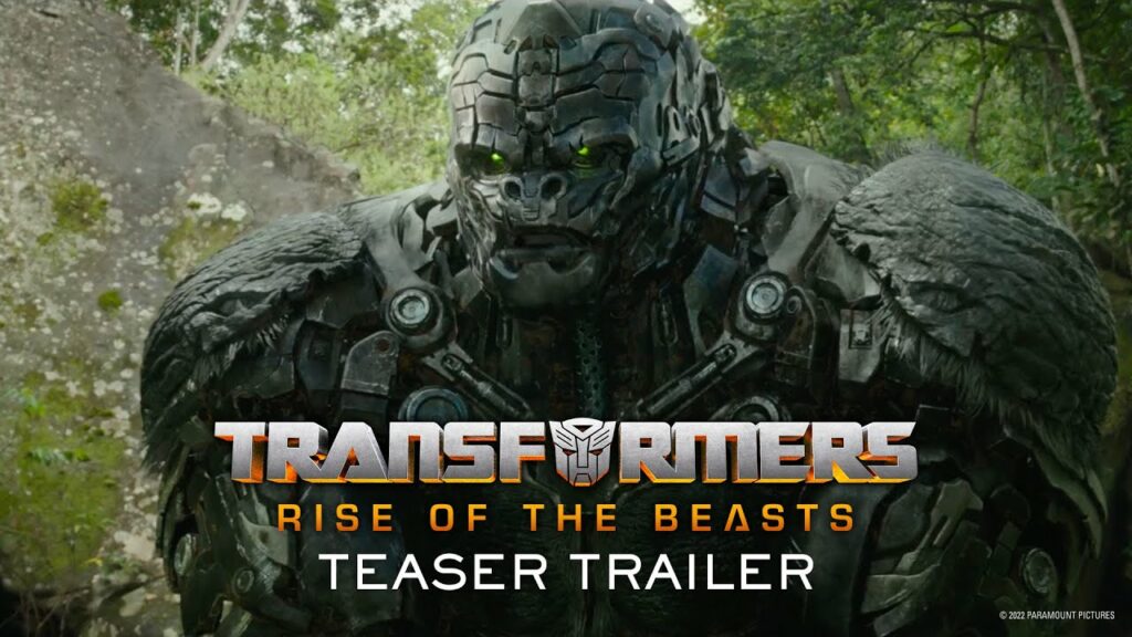 Transformers Rise of the Beasts Movie Trailer Paramount Pictures 2023