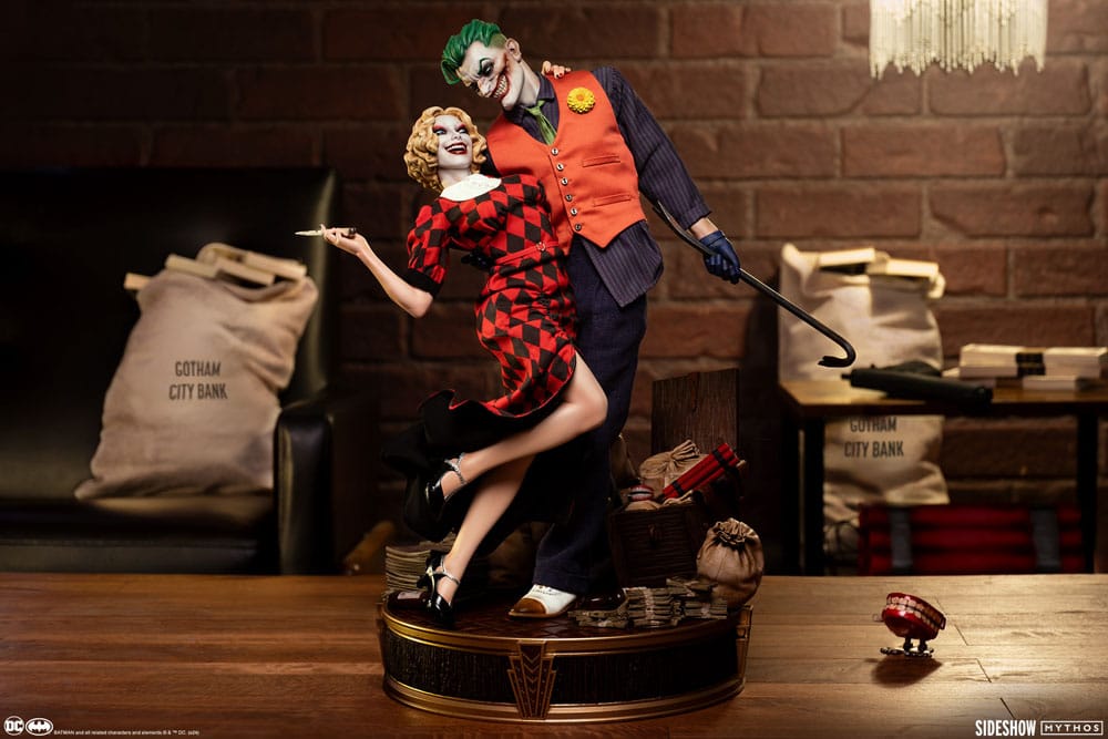 Sideshow Collectibles Joker & Harley Mythos Statue